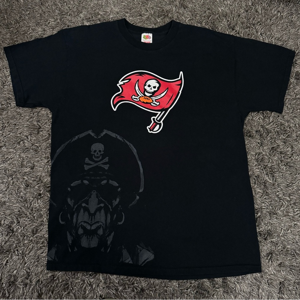 2006 NFL Tampa Bay Buccaneers Chrysler Jeep Promo Black T-shirt